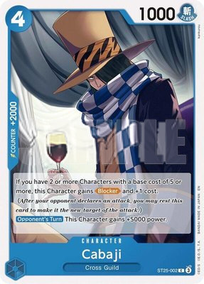 Cabaji, Starter Deck 25: BLUE Buggy
