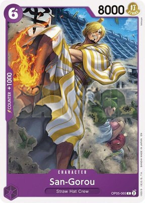 San-Gorou (Reprint), Starter Deck 26: PURPLE/BLACK Monkey.D.Luffy