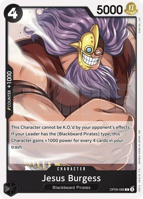 Jesus Burgess (Reprint), Starter Deck 27: BLACK Marshall.D.Teach
