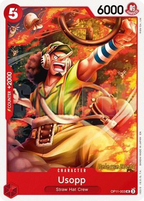 Usopp, A Fist of Divine Speed Release Event Cards