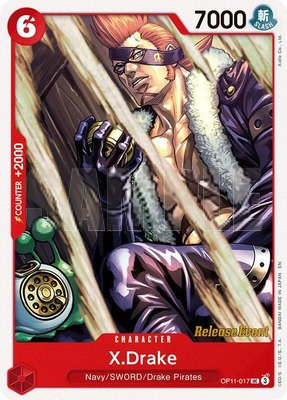 X.Drake, A Fist of Divine Speed Release Event Cards