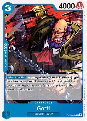 Gotti, A Fist of Divine Speed Release Event Cards