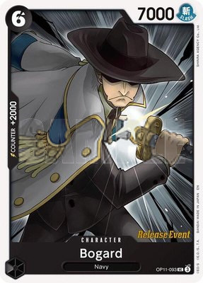 Bogard, A Fist of Divine Speed Release Event Cards