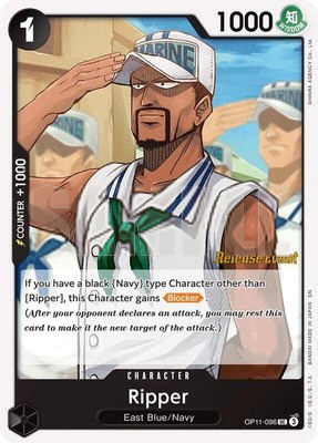Ripper, A Fist of Divine Speed Release Event Cards