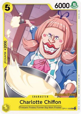 Charlotte Chiffon, A Fist of Divine Speed Release Event Cards