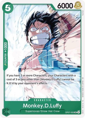 Monkey.D.Luffy (Reprint), Starter Deck 24: GREEN Jewelry Bonney