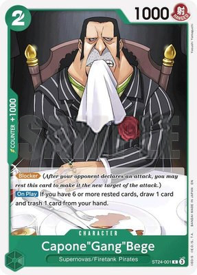 Capone"Gang"Bege, Starter Deck 24: GREEN Jewelry Bonney