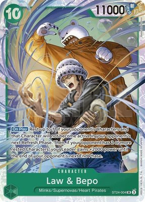 Law & Bepo, Starter Deck 24: GREEN Jewelry Bonney