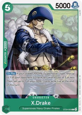 X.Drake, Starter Deck 24: GREEN Jewelry Bonney
