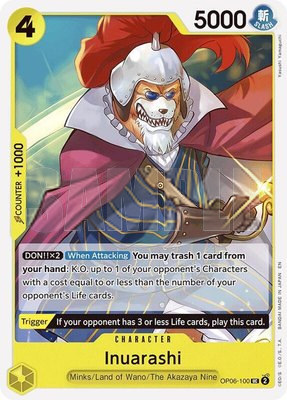 Inuarashi (Reprint), Starter Deck 28: GREEN/YELLOW Yamato