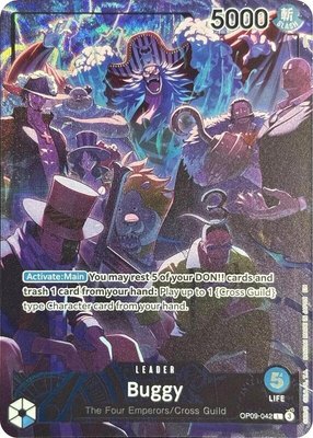 Buggy (English Version 2nd Anniversary Set), One Piece Promotion Cards