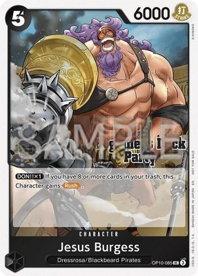 Jesus Burgess (Beginners Deck Party [ST-23] - [ST-28] Participation Pack), One Piece Promotion Cards