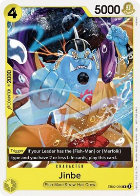 Jinbe (Tournament Pack 2025 Vol. 3), One Piece Promotion Cards