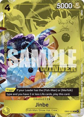 Jinbe (Winner Pack 2025 Vol. 3), One Piece Promotion Cards