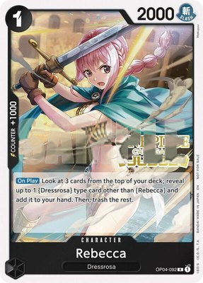 Rebecca (Judge Pack Vol. 6), One Piece Promotion Cards