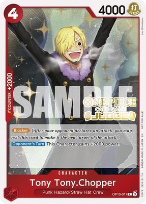 Tony Tony.Chopper (Judge Pack Vol. 6), One Piece Promotion Cards