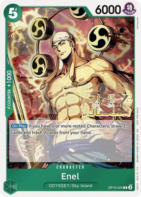 Enel (Judge Pack Vol. 6), One Piece Promotion Cards
