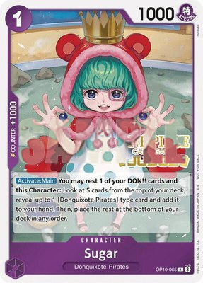 Sugar (Judge Pack Vol. 6), One Piece Promotion Cards