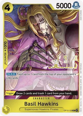 Basil Hawkins (Judge Pack Vol. 6), One Piece Promotion Cards