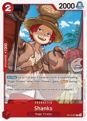 Shanks (007), Legacy of the Master