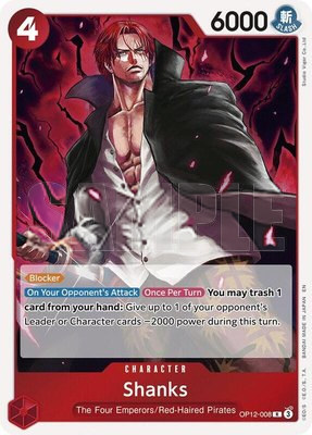 Shanks (008), Legacy of the Master