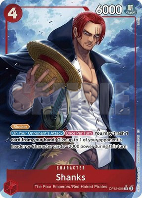 Shanks (008) (Alternate Art), Legacy of the Master
