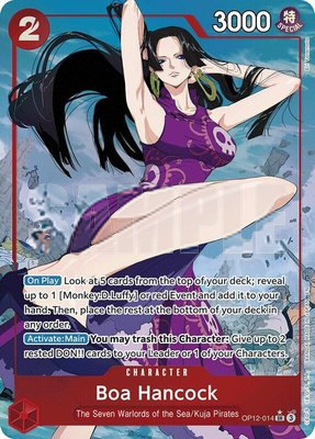 Boa Hancock (Alternate Art), Legacy of the Master