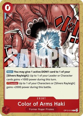 Color of Arms Haki, Legacy of the Master