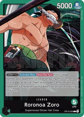 Roronoa Zoro (020), Legacy of the Master