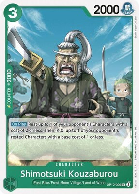 Shimotsuki Kouzaburou, Legacy of the Master