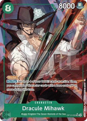 Dracule Mihawk (Alternate Art), Legacy of the Master