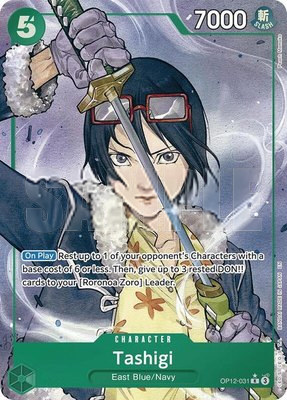 Tashigi (Alternate Art), Legacy of the Master