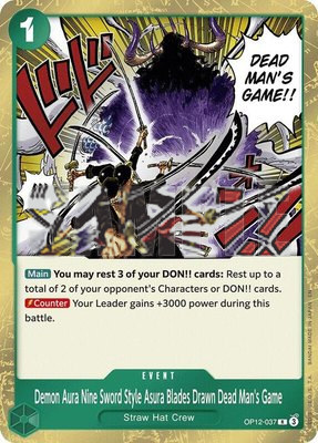 Demon Aura Nine Sword Style Asura Blades Drawn Dead Man's Game, Legacy of the Master