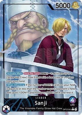 Sanji (041) (Alternate Art), Legacy of the Master
