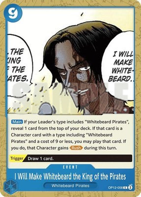 I Will Make Whitebeard the King of the Pirates, Legacy of the Master