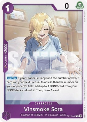 Vinsmoke Sora, Legacy of the Master