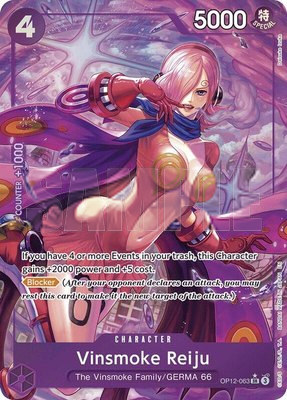 Vinsmoke Reiju (Alternate Art), Legacy of the Master