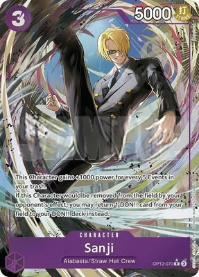 Sanji (070) (Alternate Art), Legacy of the Master