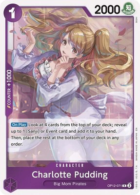 Charlotte Pudding, Legacy of the Master