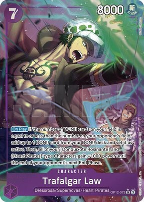 Trafalgar Law (073) (Alternate Art), Legacy of the Master