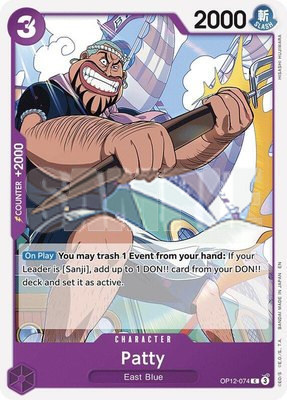 Patty, Legacy of the Master