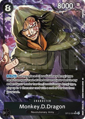 Monkey.D.Dragon (Alternate Art), Legacy of the Master