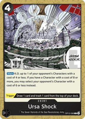 Ursa Shock, Legacy of the Master