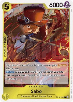 Sabo, Legacy of the Master