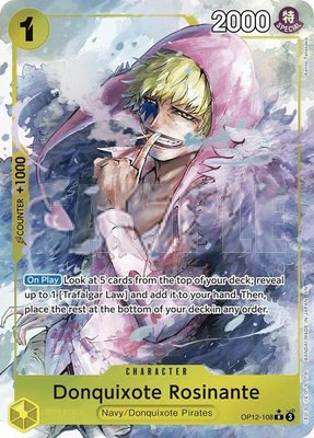 Donquixote Rosinante (108) (Alternate Art), Legacy of the Master