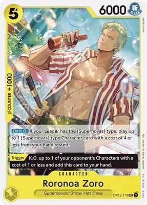 Roronoa Zoro (113), Legacy of the Master