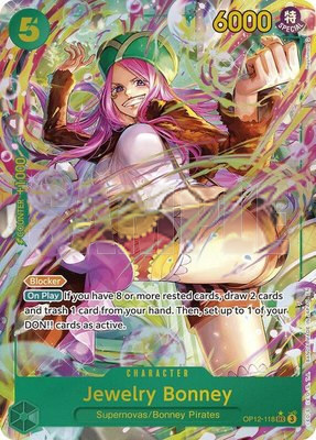 Jewelry Bonney (118) (Alternate Art), Legacy of the Master