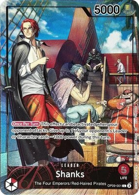 Shanks (2025 PSA Magazine Promo), One Piece Promotion Cards