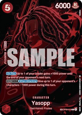 Yasopp (SP), Legacy of the Master