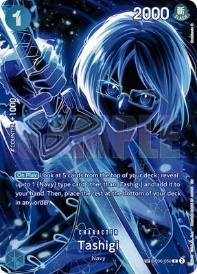 Tashigi (SP), Legacy of the Master